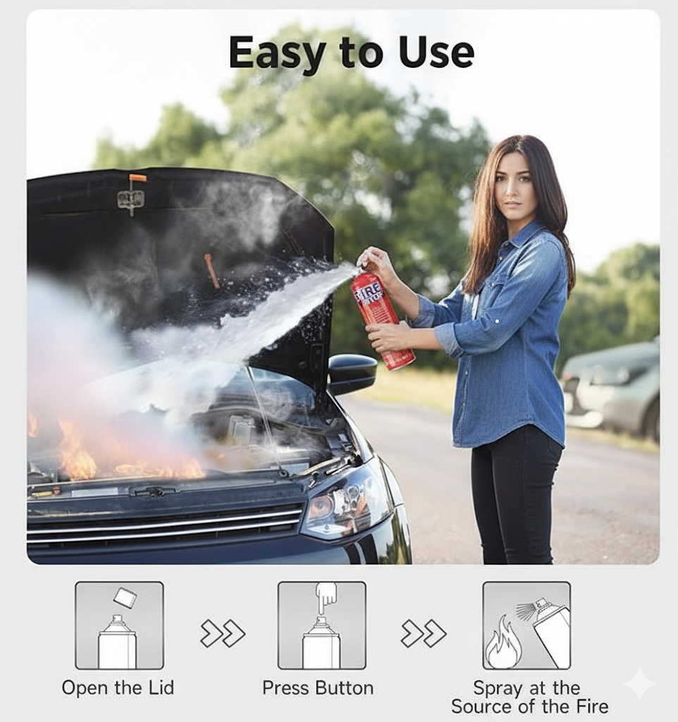 FireStop™- Emergency Fire Rescue Spray (500ml)